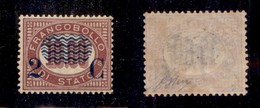 REGNO - 1878 - 2 Cent Su 10 Lire (36) - Gomma Integra - Ben Centrato - Oliva + Cert. AG (2.000) - Other & Unclassified