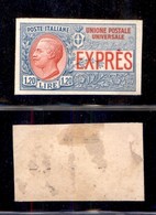 REGNO - 1922 - Non Emesso - Prove Di Lusso - 1,20 Lire (8) Non Dentellato - Cartoncino Patinato - Senza Gomma - Other & Unclassified