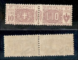 REGNO - 1921 - 10 Lire (16) - Gomma Integra (375) - Autres & Non Classés