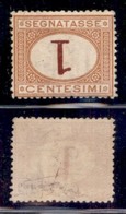 REGNO - 1870 - 1 Cent (3b) Con Cifra Capovolta - Gomma Integra - Raro - Cert Sottoriva (14000) - Other & Unclassified