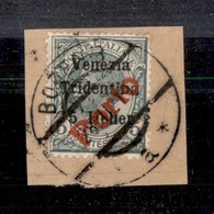OCCUPAZIONI I GUERRA MONDIALE - Trentino-Alto Adige - 1919 - Porto Su 5 Heller (115) Usato Su Frammento (350+) - Other & Unclassified