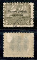 OCCUPAZIONI I GUERRA MONDIALE - Fiume - 1920 - 45 Su 45 Cent Valore Globale (112) - Usato (600) - Other & Unclassified