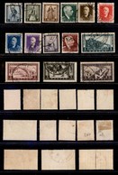 OCCUPAZIONI II GUERRA MONDIALE - Albania - 1939/1940 - Ordinaria (16/29) - Serie Completa Usata (325) - Andere & Zonder Classificatie