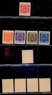 OCCUPAZIONI II GUERRA MONDIALE - Albania - 1940 - Segnatasse (1/5) - Serie Completa - Gomma Integra (1.250) - Andere & Zonder Classificatie