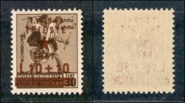 OCCUPAZIONI STRANIERE DI TERRITORI ITALIANI - Occupazione Jugoslava - Trieste - 1945 - 10 + 10 Lire Su 30 Cent (13 - Var - Other & Unclassified