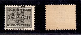 OCCUPAZIONI STRANIERE DI TERRITORI ITALIANI - Occupazione Tedesca - Zara - 1943 - 40 Cent (6b) - Soprastampa Spostata A  - Other & Unclassified