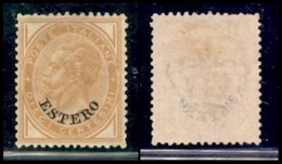 UFFICI POSTALI ALL'ESTERO - Levante - Emissioni Generali - 1874 - 10 Cent Estero (4) - Nuovo Senza Gomma (900) - Altri & Non Classificati