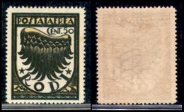 COLONIE - Egeo - Emissioni Generali - 1934 - 50 Cent Ala (31A) - Gomma Integra - Cert. AG (8.500) - Other & Unclassified