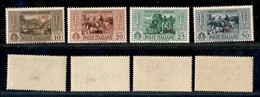 COLONIE - Egeo - Lipso - 1932 - Garibaldi (17/20) - I Primi 4 Valori - Gomma Integra - Other & Unclassified