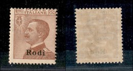 COLONIE - Egeo - Rodi - 1922 - 85 Cent Michetti (13) - Gomma Integra (325) - Otros & Sin Clasificación