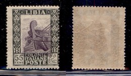 COLONIE - Libia - 1925 - 55 Lire Pittorica (52) - Gomma Integra (2.500) - Autres & Non Classés