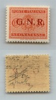 RSI - G.N.R. Verona - 1944 - Errore Di Colore - 35 Cent (51A) - Gomma Integra - Chiavarello + Sorani (1.300) - Autres & Non Classés