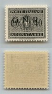 RSI - G.N.R. Verona - 1944 - Errore Di Colore - 40 Cent (52A) - Gomma Integra - Cert. AG (1.300) - Autres & Non Classés