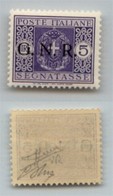 RSI - G.N.R. Verona - 1944 - 5 Lire (57) - Gomma Integra - Sorani + Oliva (900) - Autres & Non Classés