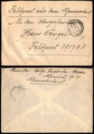 RSI - Provvisori - Meran/Deutsche Dienstpost Alpenvorland - Busta Per La Feldpost 09079f Del 5.5.44 - Sorani - Other & Unclassified