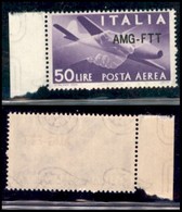 TRIESTE  - Trieste AMG FTT - 1954 - 50 Lire (22A) Con Soprastampa Diversa - Gomma Integra (500) - Autres & Non Classés