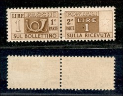 TRIESTE  - Trieste AMG FTT - 1947 - 1 Lira (1 - Varietà) Con Soprastampa A Secco (albino) Fortemente Impressa - Gomma Or - Otros & Sin Clasificación