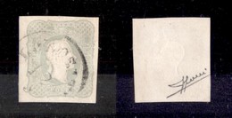 AUSTRIA - 1861 - Per Giornali - 1,05 Kreuzer (23 - Grigio Verdastro) Usato - Sorani - Autres & Non Classés