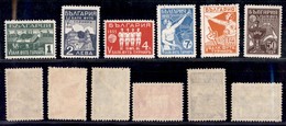 BULGARIA - 1935 - Campionato Calcio Balcani (274/279) - Serie Completa - Gomma Originale - Lievi Tracce Di Linguella - Otros & Sin Clasificación