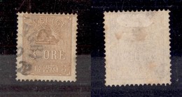 SVEZIA - 1862 - 3 Ore (14) Primo Tipo - Usato - Autres & Non Classés
