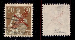 SVIZZERA - 1920 - 30 Cent Helvetia (152) - Usato (1.400) - Other & Unclassified
