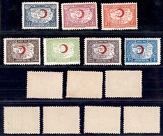 TURCHIA - 1943 - TURKIYE/KIZILAV/CEMIYETI (43/50 III) - Stampa Di Damga Matbaasi - 7 Valori - Gomma Integra (210) - Other & Unclassified