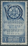 1946 CORPO POLACCO SOCCORSO DI GUERRA 1 LIRA MNH ** - RA23-7 - 1946-47 Período Del Corpo Polacco