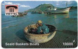 Vietnam - Viettel (Fake) - Seald Baskets Boats, 10,000V₫ - Vietnam