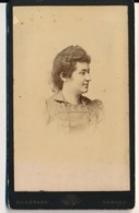 Photographie Ancienne XIXe CDV Portrait D'une Femme Photographe Gérard Rennes - Oud (voor 1900)