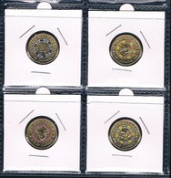 AUSTRALIA • 2019 • $2 • Mr Squiggle • Set Of 4 • Coloured Coins In Coin Holder - Other & Unclassified