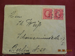 Lettre De 1908  à Destination De Berlin - 1885-1911 Oscar II