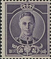 AUSTRALIA 1937 George VI WATERLOW Purple ESSAY 4-block - Essais & Réimpressions