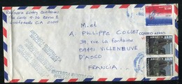 Guatemala - Enveloppe En Exprès Pour La France En 1990 - Réf AT 181 - Guatemala