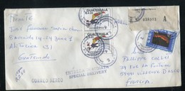 Guatemala - Enveloppe En Recommandé Exprès Pour La France  - Réf AT 182 - Guatemala