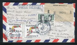 Guatemala - Enveloppe En Recommandé Exprès Pour La France En 1984  - Réf AT 183 - Guatemala