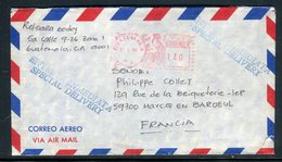 Guatemala - Enveloppe En Exprès Pour La France En 1990  - Réf AT 185 - Guatemala