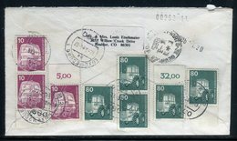 Allemagne - Enveloppe En Exprès De Luxembourg Pour La France En 1985  - Réf AT 191 - Lettres & Documents