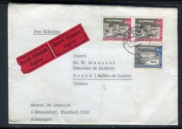 Allemagne - Enveloppe En Exprès De Düsseldorf Pour La France En 1964 - Réf AT 194 - Briefe U. Dokumente