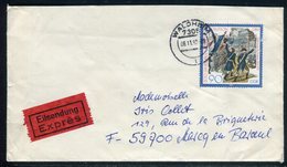 Allemagne - Enveloppe En Exprès De Waldheim Pour La France En 1980 - Réf AT 195 - Cartas & Documentos