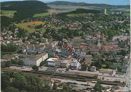 Frauenfeld - Flugaufnahme Mit Bahnhof - AK Grossformat - Verlag Foto-Gross St. Gallen - Frauenfeld