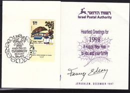 Israël - Document De 1997 - Oblit Nazareth - Noël - - Lettres & Documents