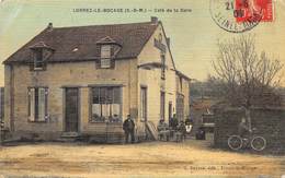 77-LORREZ-LE-BOCAGE-CAFE DE LA GARE - Lorrez Le Bocage Preaux