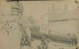 090819 - 10 PINEY 1909 - CARTE PHOTO Entrée Du 47ème RI Territoriale - MILITARIA - Otros Municipios
