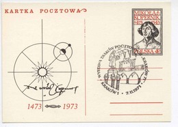 Poland 1971 Astronomy Copernicus Monument In Krakow  /  Occas. Cancellation  H408 - Astronomy