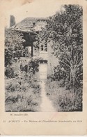 80 - ACHEUX - La Maison De L' Instituteur Bombardée En 1918 - Acheux En Amienois