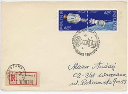 Poland 1975 Cosmos Astronomy Apollo - Sojuz / Kosmos Astronomie / Occas. Cancel  H422 - Astronomy