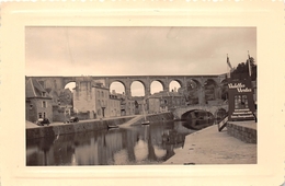 ¤¤   -   DINAN   -   Cliché Du Vieux Pont Sur La Rance En 1951  -   Aqueduc    -  Voir Description - Dinan