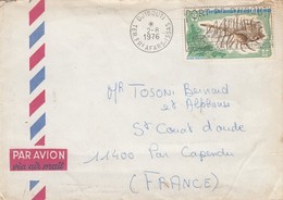 LETTRE AFFARS ET ISSAS. DJIBOUTI AOUT 1976. SP 85028  POUR LA FRANCE. MUREX N° 414 - Lettres & Documents