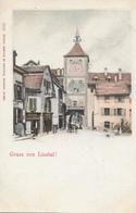 GRUSS AUS LIESTAL → Stadttor Mit Kutsche,ca.1900 - Liestal