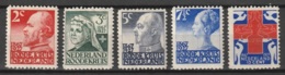 1927 Rode Kruis, Red Cross NVPH 203-207 - Ongestempeld/MH/* - Neufs